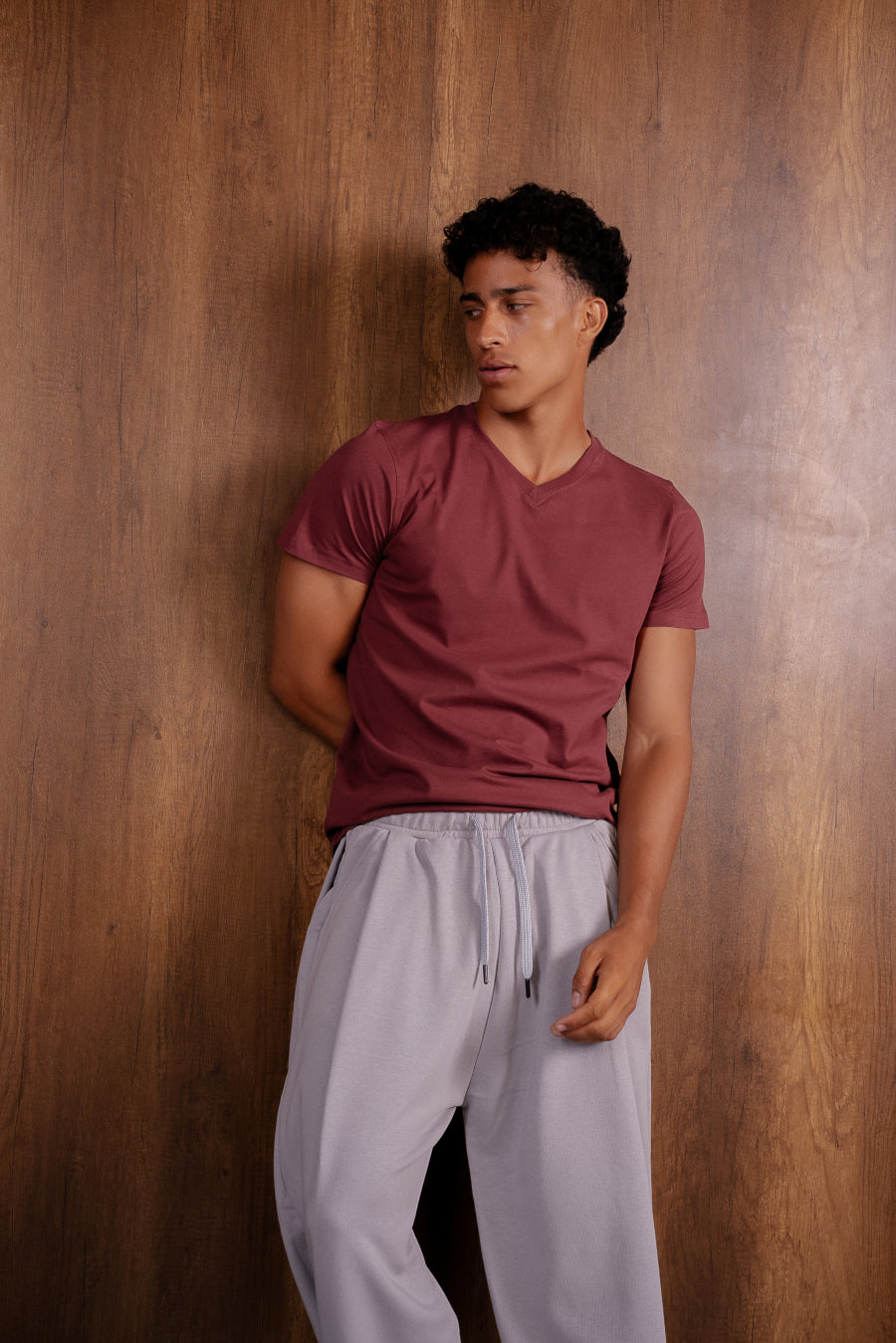 Slim Fit V Neck T Shirt