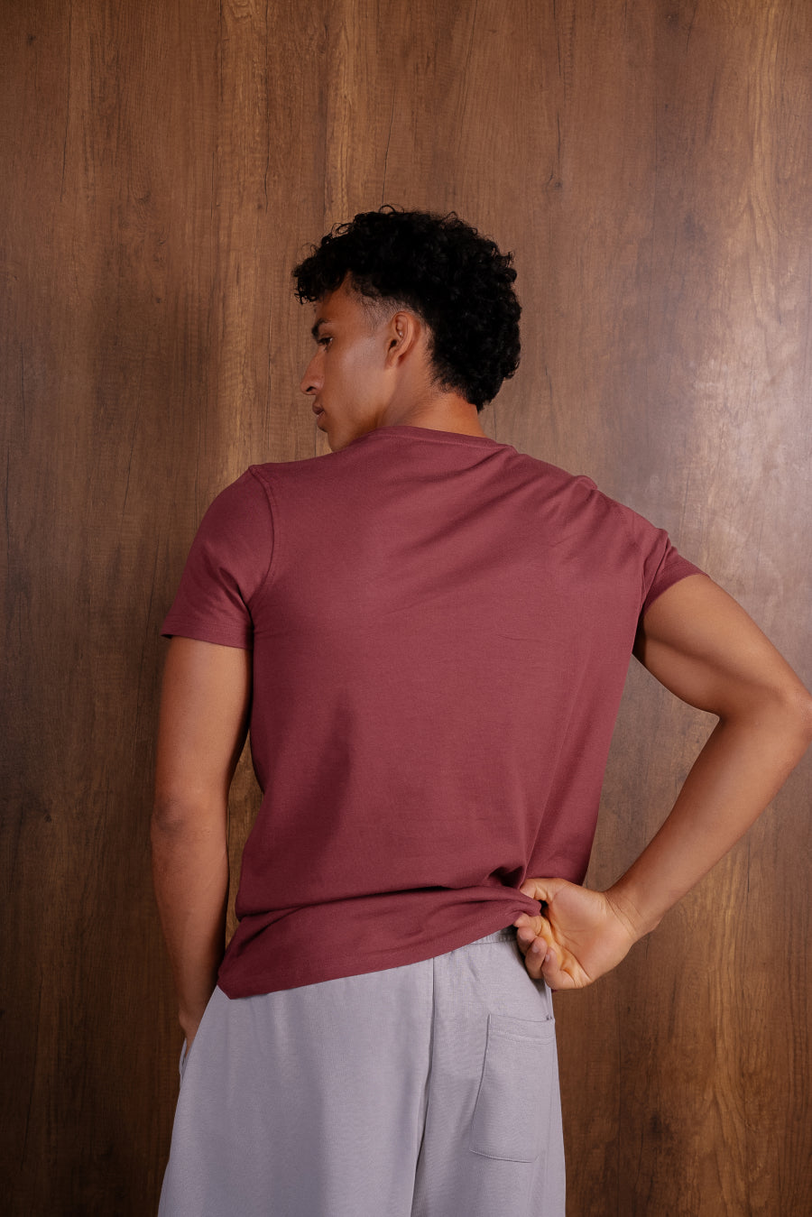 Slim Fit V Neck T Shirt