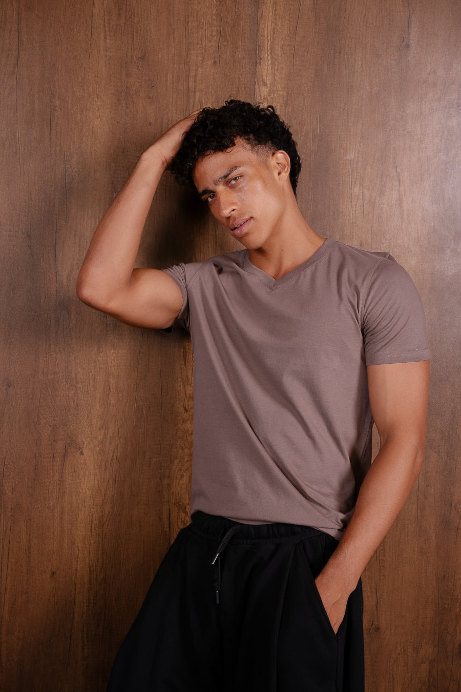 Slim Fit V Neck T Shirt