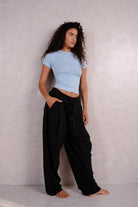 Basic Streached Crew Neck Top