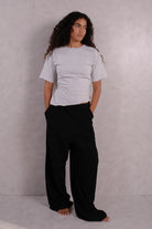 Side Ruched Relaxed T Shirt