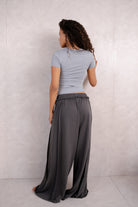 Basic Streached Crew Neck Top