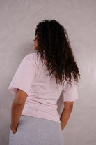 Side Ruched Relaxed T Shirt